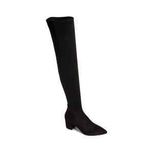 Steve Madden Brinkly Black Over The Knee Boots
